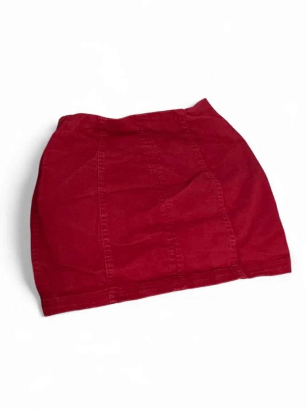 Altar'd State Cherry Red Mini Skirt